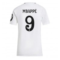 Camisa de time de futebol Real Madrid Kylian Mbappe #9 Replicas 1º Equipamento Feminina 2024-25 Manga Curta